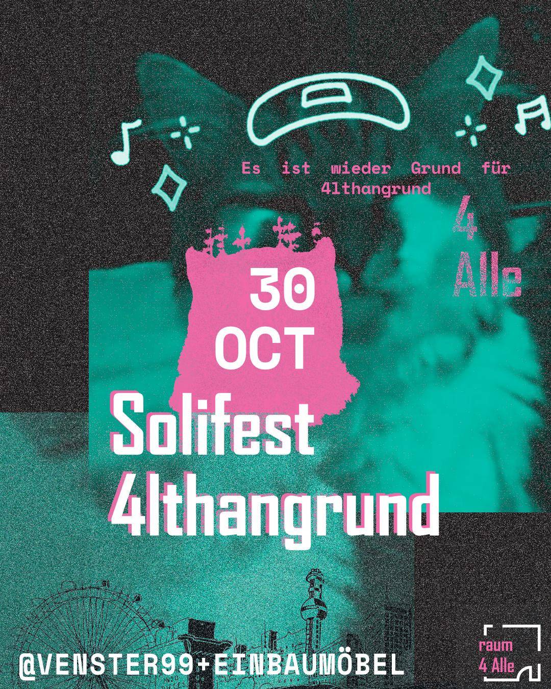 30.10. Solifest 4 Alle – 1bm & Venster99
